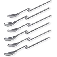 CHG - Juego de cucharillas para cócteles con Doblez (20 cm- 6 Unidades)